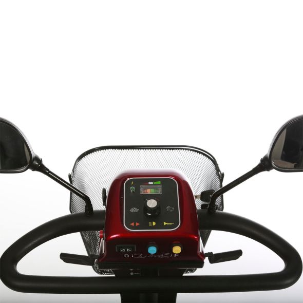 Merits S131 Pioneer 3 Long Distance Travel 3-Wheel Power Chair - w/Anti Flat Tires and 400lbs Weight Capacity