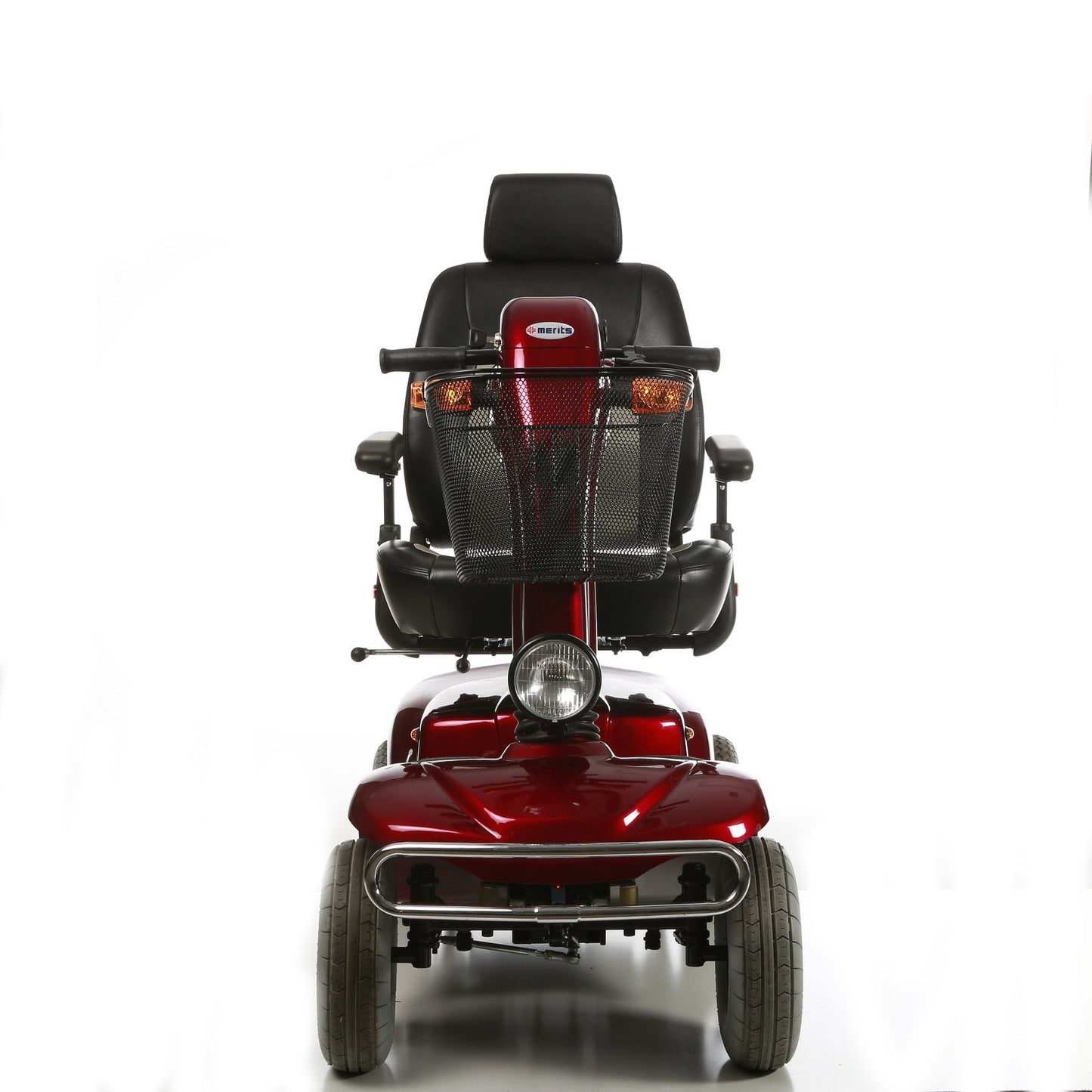 Merits S341 Pioneer 10 Super Heavy Duty Bariatric 4-Wheel Mobility Scooter - Extended Long Range, W/ Anti Flat Tires, 500Lbs Weight Capacity