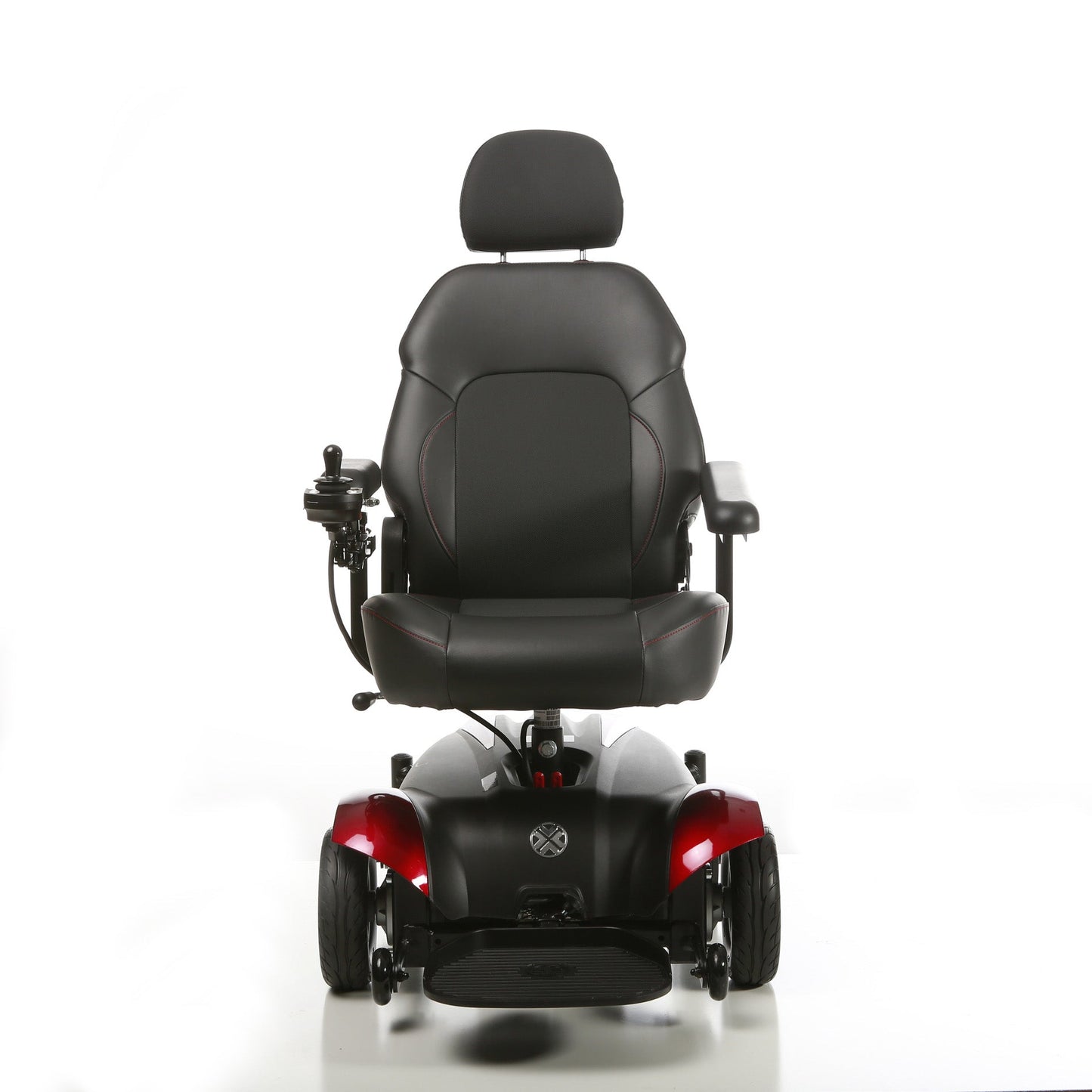 Merits P322 Vision CF Power Chair - Breaks Down For Travel/Portable, w/ Anti Flat Tires, 300 Lbs Weight Capacity