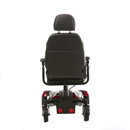 Merits P322 Vision CF Power Chair - Breaks Down For Travel/Portable, w/ Anti Flat Tires, 300 Lbs Weight Capacity