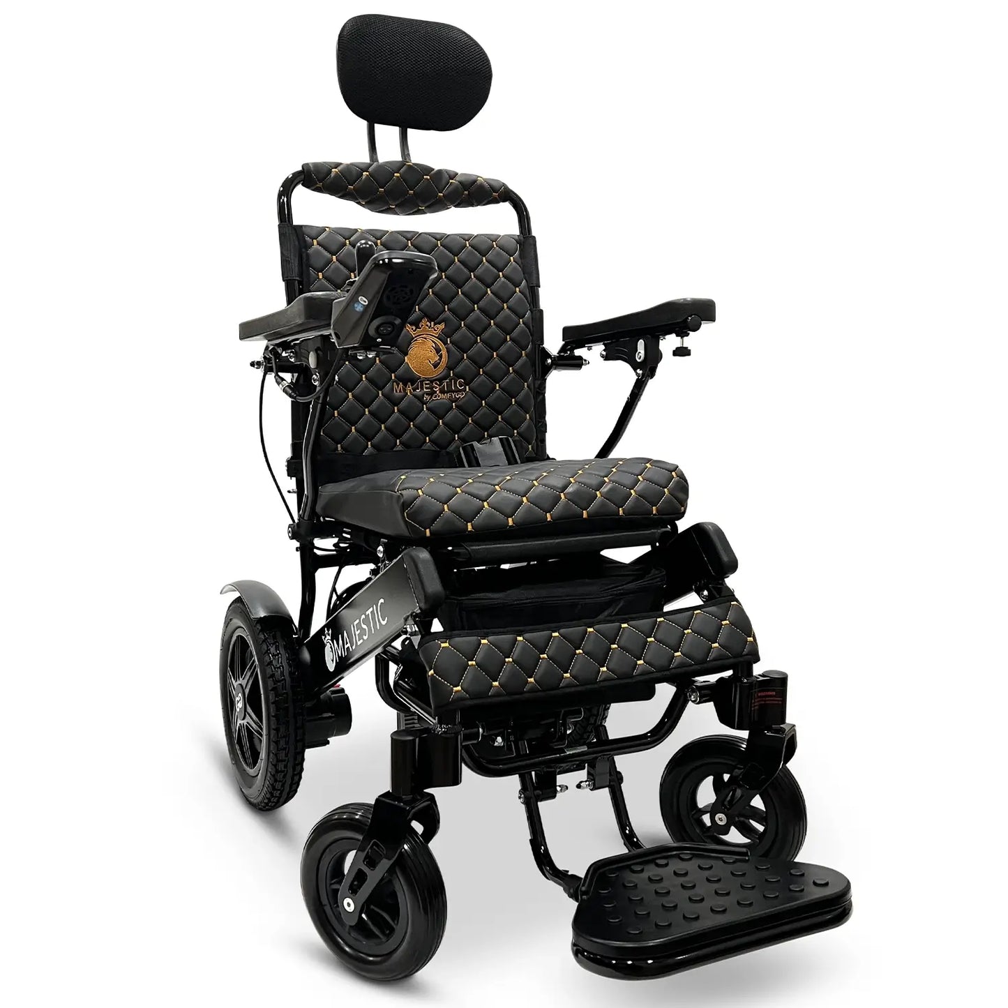 ComfyGo Majestic IQ-9000 Electric Wheelchair, Auto Recline Remote Controlled