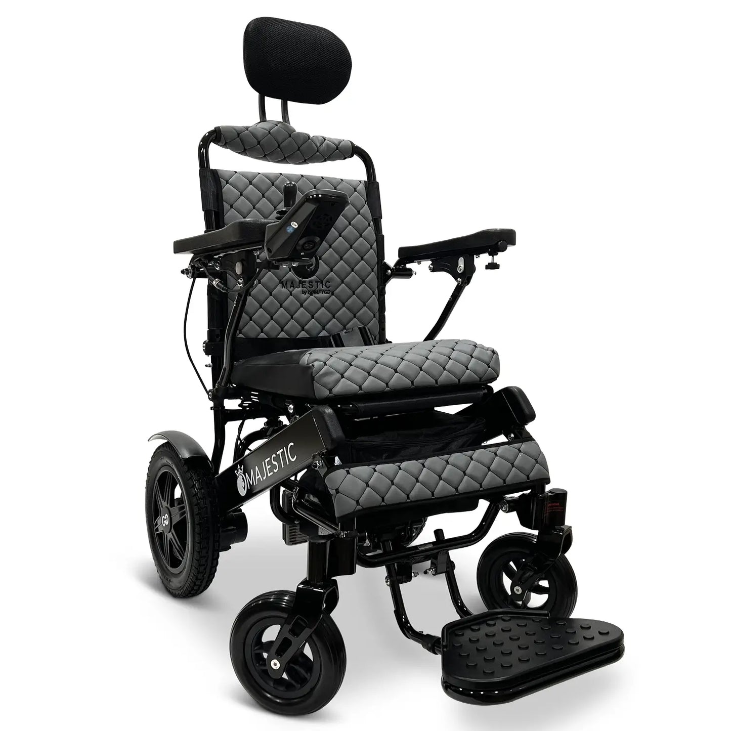 ComfyGo Majestic IQ-9000 Electric Wheelchair, Auto Recline Remote Controlled