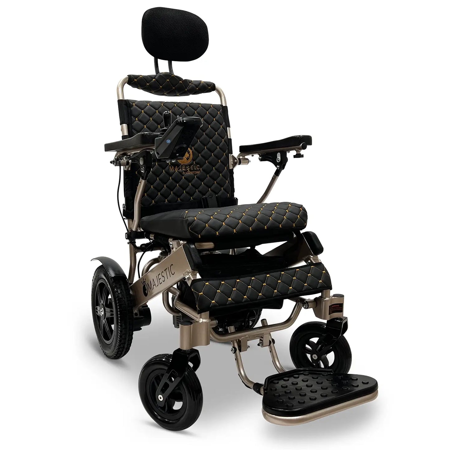 ComfyGo Majestic IQ-9000 Electric Wheelchair, Auto Recline Remote Controlled