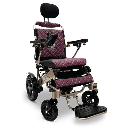 ComfyGo Majestic IQ-9000 Electric Wheelchair, Auto Recline Remote Controlled