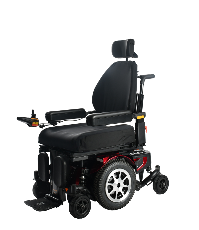 Merits P325 Vision Ultra - Full Suspension Power Chair For Comfort Ride - 300lbs Weight Capacity
