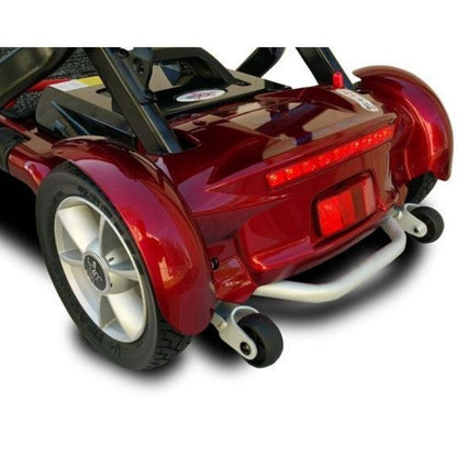 EV Rider Transport Plus Lightweight Easy Folding Mobility Scooter - Long Distance w/ Anti Flat Tires