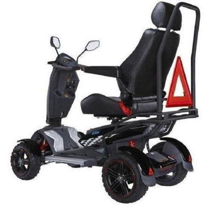 EV Rider Vita Monster 4 Power Chair Heartway - S12X Fast and Extra Long Distance - All Terrain Tires, 350lbs Weight Capacity