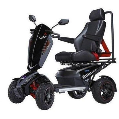 EV Rider Vita Monster 4 Power Chair Heartway - S12X Fast and Extra Long Distance - All Terrain Tires, 350lbs Weight Capacity