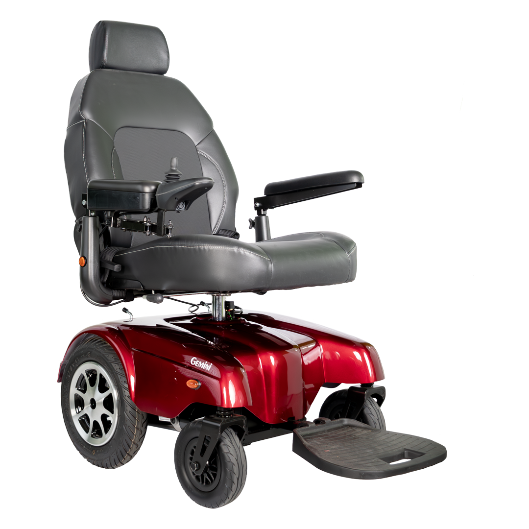 Merits P301 Gemini Long Distance Heavy Duty Power Chair 450lbs Weight Capacity