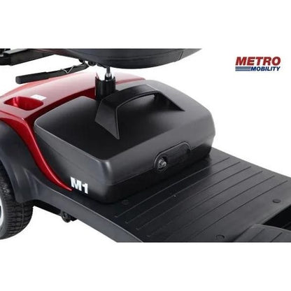Metro Mobility M1 Portable 4-Wheel Foldable Mobility Scooter - Long Distance, 300lbs Weight Capacity w/ Flat Free Tires