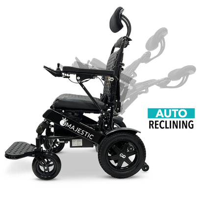 ComfyGo Majestic IQ-9000 Electric Wheelchair, Auto Recline Remote Controlled