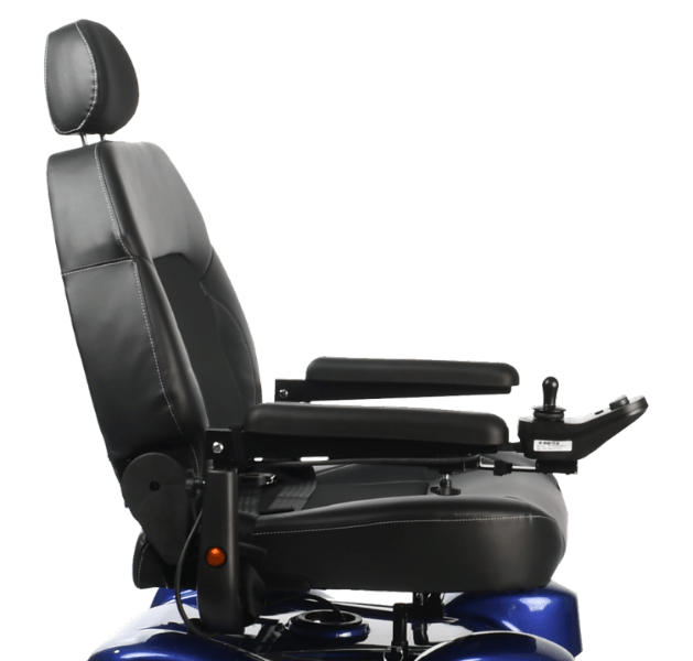 Merits P710 Atlantis Super Heavy-Duty Bariatric Power Chair - Extended Long Range, w/ Anti Flat Tires, 600lbs Weight Capacity