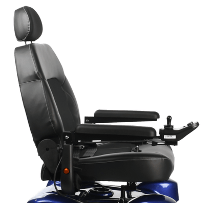 Merits P710 Atlantis Super Heavy-Duty Bariatric Power Chair - Extended Long Range, w/ Anti Flat Tires, 600lbs Weight Capacity