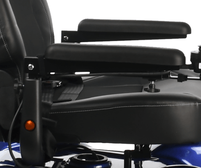 Merits P710 Atlantis Super Heavy-Duty Bariatric Power Chair - Extended Long Range, w/ Anti Flat Tires, 600lbs Weight Capacity