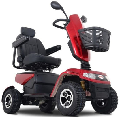 Metro Mobility S800 Heavy Duty Folding All Terrain Power Chair For Seniors - 400Lbs Weight Capacity w/ Full Suspension