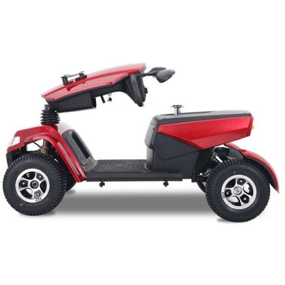 Metro Mobility S800 Heavy Duty Folding All Terrain Power Chair For Seniors - 400Lbs Weight Capacity w/ Full Suspension