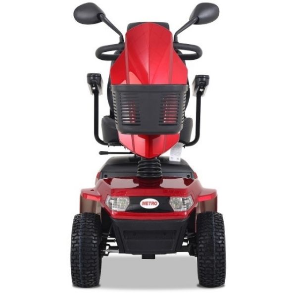 Metro Mobility S800 Heavy Duty Folding All Terrain Power Chair For Seniors - 400Lbs Weight Capacity w/ Full Suspension