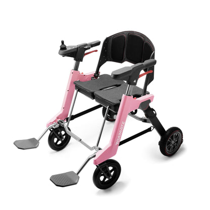 Roamate 3-in-1 Smart Mobility Device – Lightweight Foldable Electric Wheelchair
