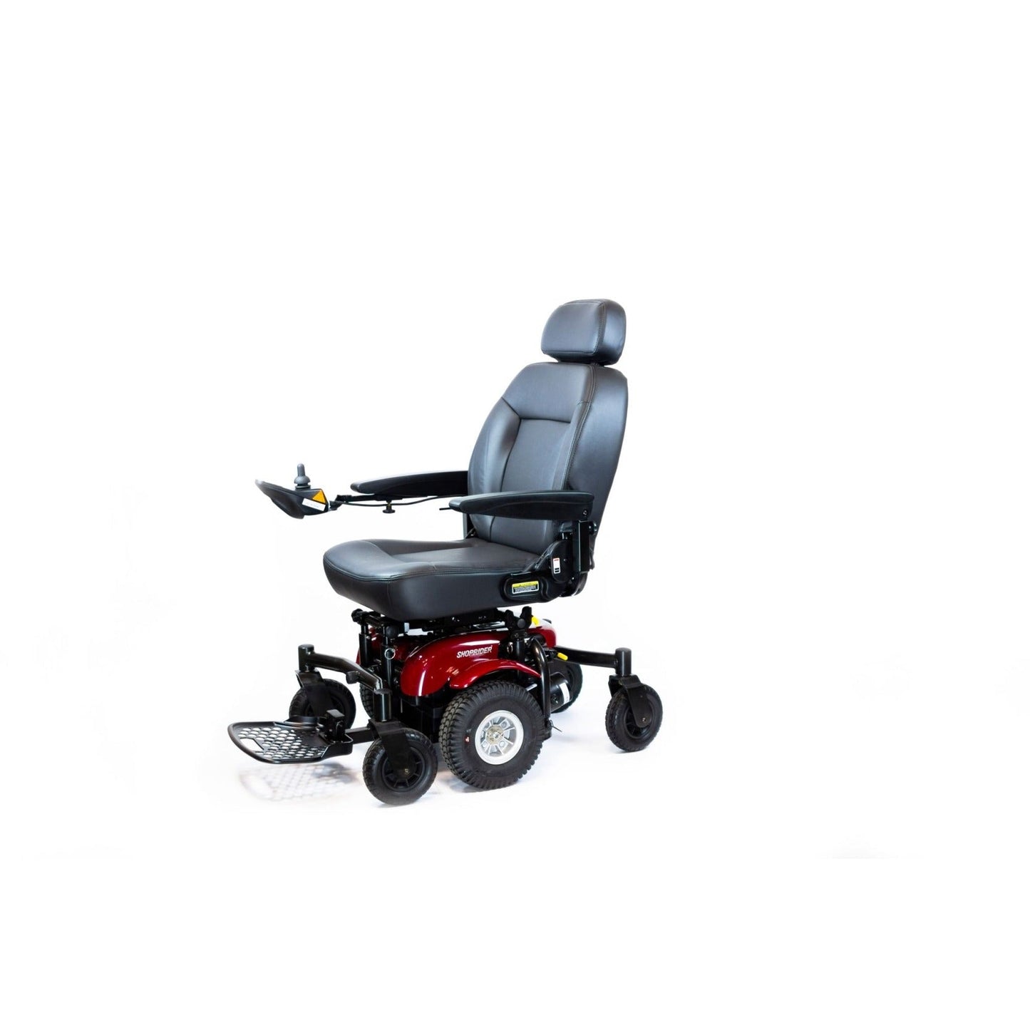Shoprider 6Runner 10 Power Chair Red - Recliner Seat, Added Suspension For Smooth and Comfortable Ride - 300lbs Weight Capacity