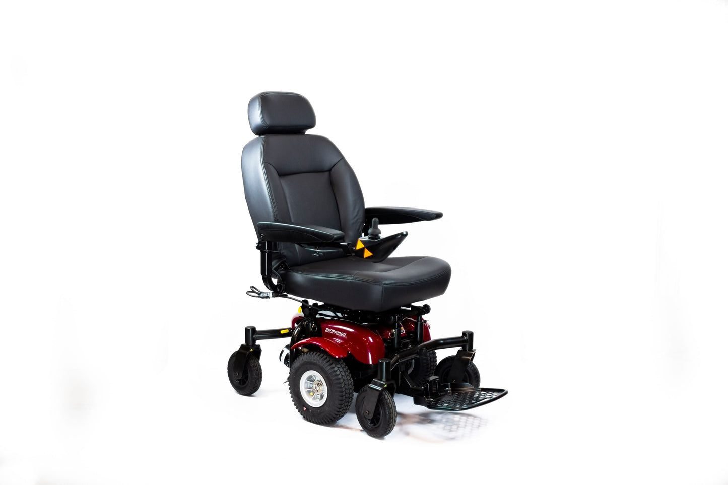 Shoprider 6Runner 10 Power Chair Red - Recliner Seat, Added Suspension For Smooth and Comfortable Ride - 300lbs Weight Capacity