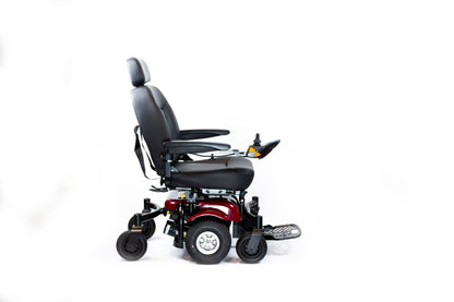 Shoprider 6Runner 10 Power Chair Red - Recliner Seat, Added Suspension For Smooth and Comfortable Ride - 300lbs Weight Capacity