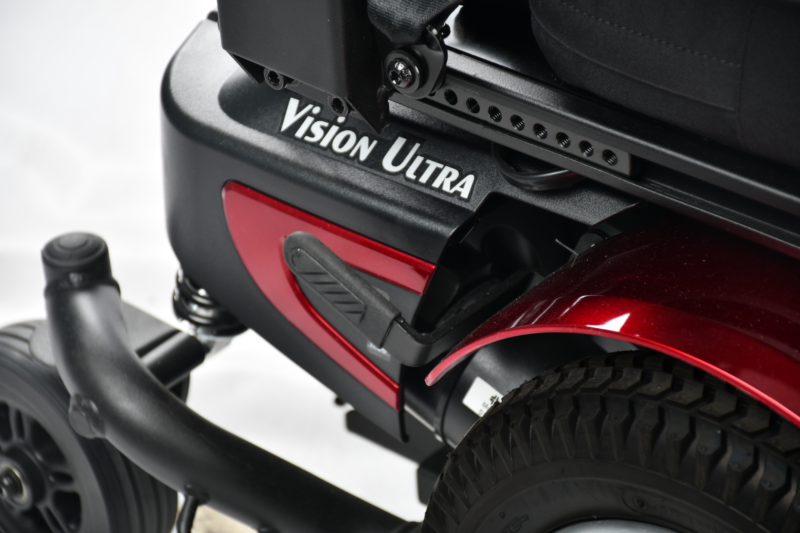 Merits P325 Vision Ultra - Full Suspension Power Chair For Comfort Ride - 300lbs Weight Capacity