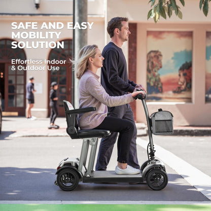 Metro Mobility Air Traveler 4-Wheel Lightweight Folding Mobility Scooter